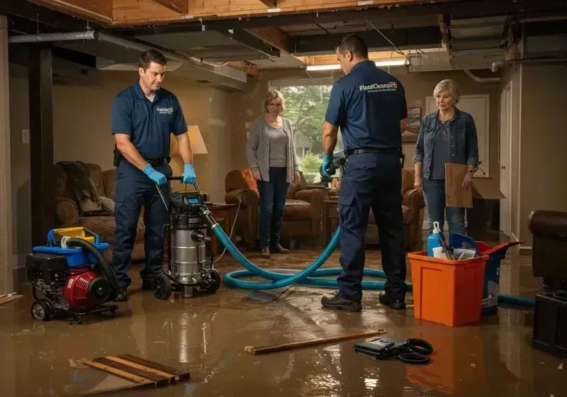 Basement Water Extraction and Removal Techniques process in Vinton, TX